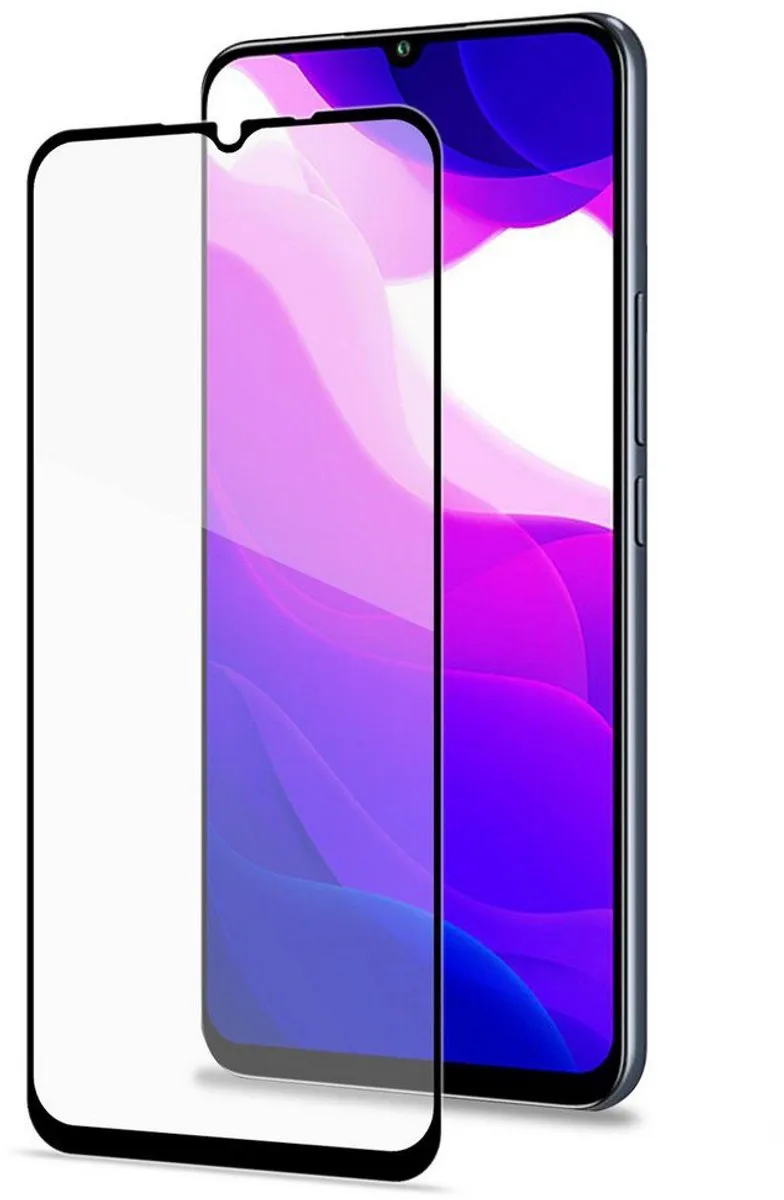Celly Xiaomi Mi 10 Lite Full Frame Schermbeschermer - Transparant