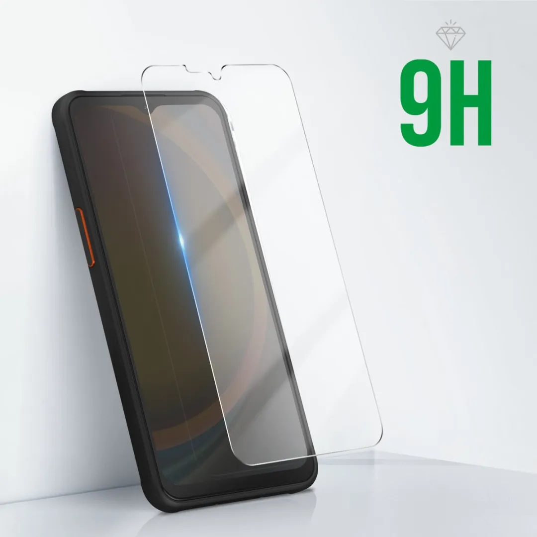 4Smarts Hoesje Samsung Galaxy Xcover 7 9H Glas - Transparant
