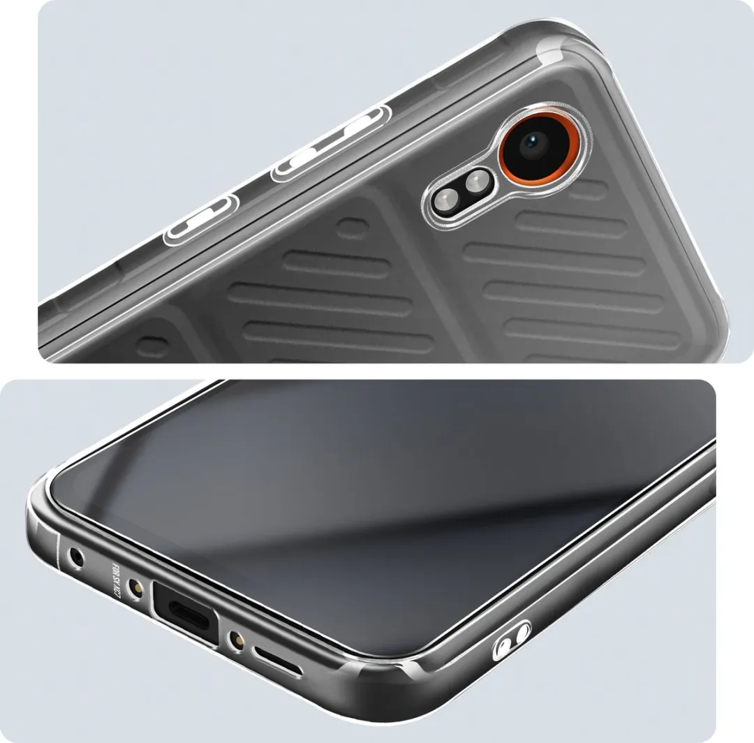 4Smarts Hoesje Samsung Galaxy Xcover 7 9H Glas - Transparant