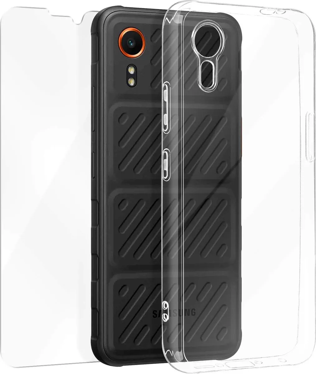 4Smarts Hoesje Samsung Galaxy Xcover 7 9H Glas - Transparant - afbeelding 6 van 6