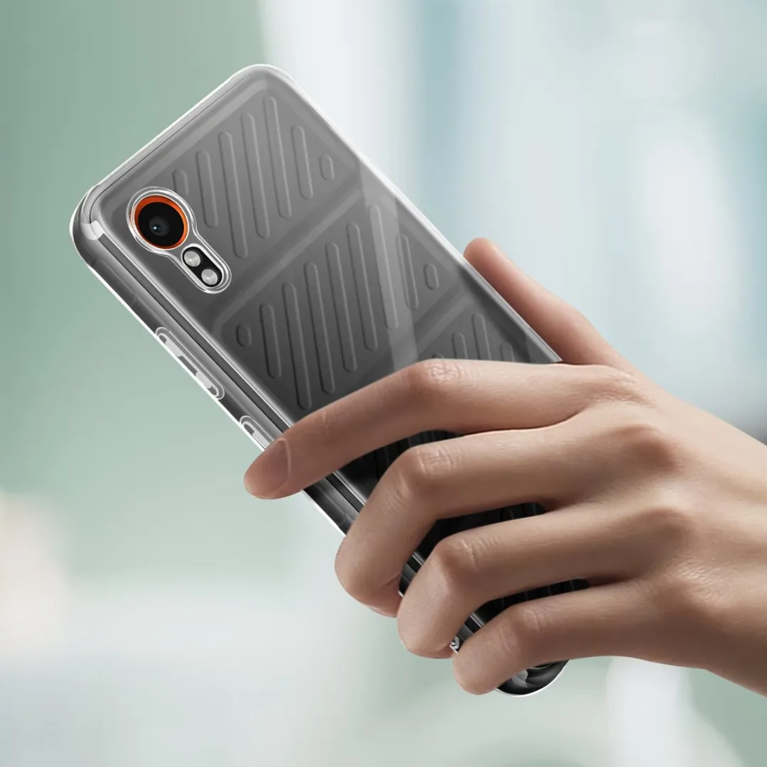 4Smarts Hoesje Samsung Galaxy Xcover 7 9H Glas - Transparant