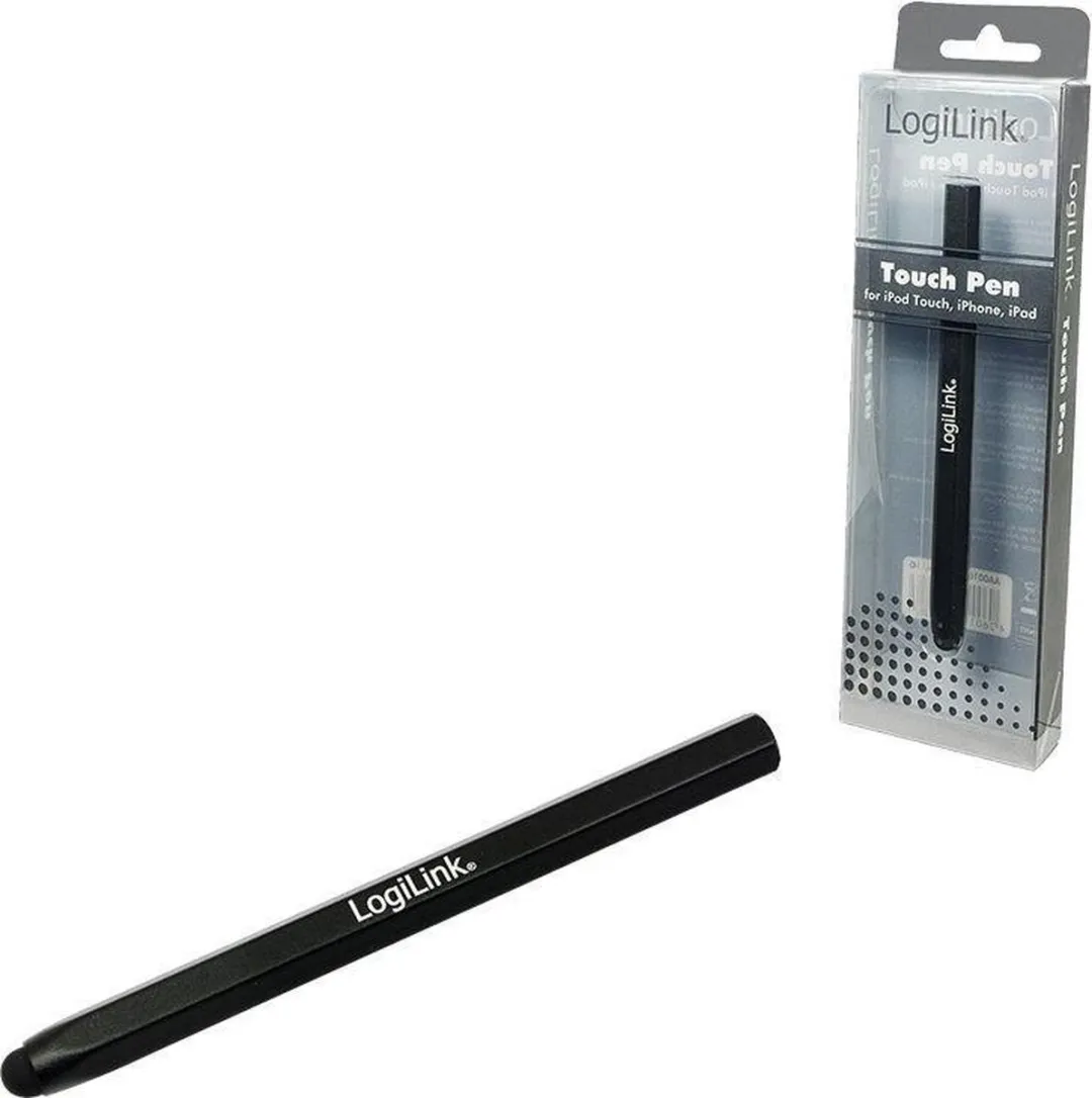 Logilink AA0010 Touch Pen - iOS/Android - Zwart