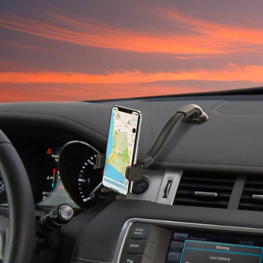 Celly Flex Plus Telefoonhouder 360° - Zwart