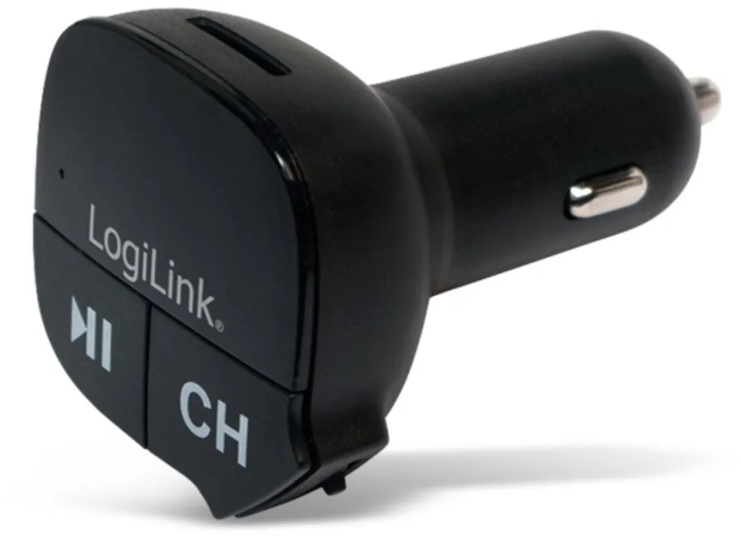 LogiLink FM0004 FM transmitter 87,5 - 108 MHz Zwart