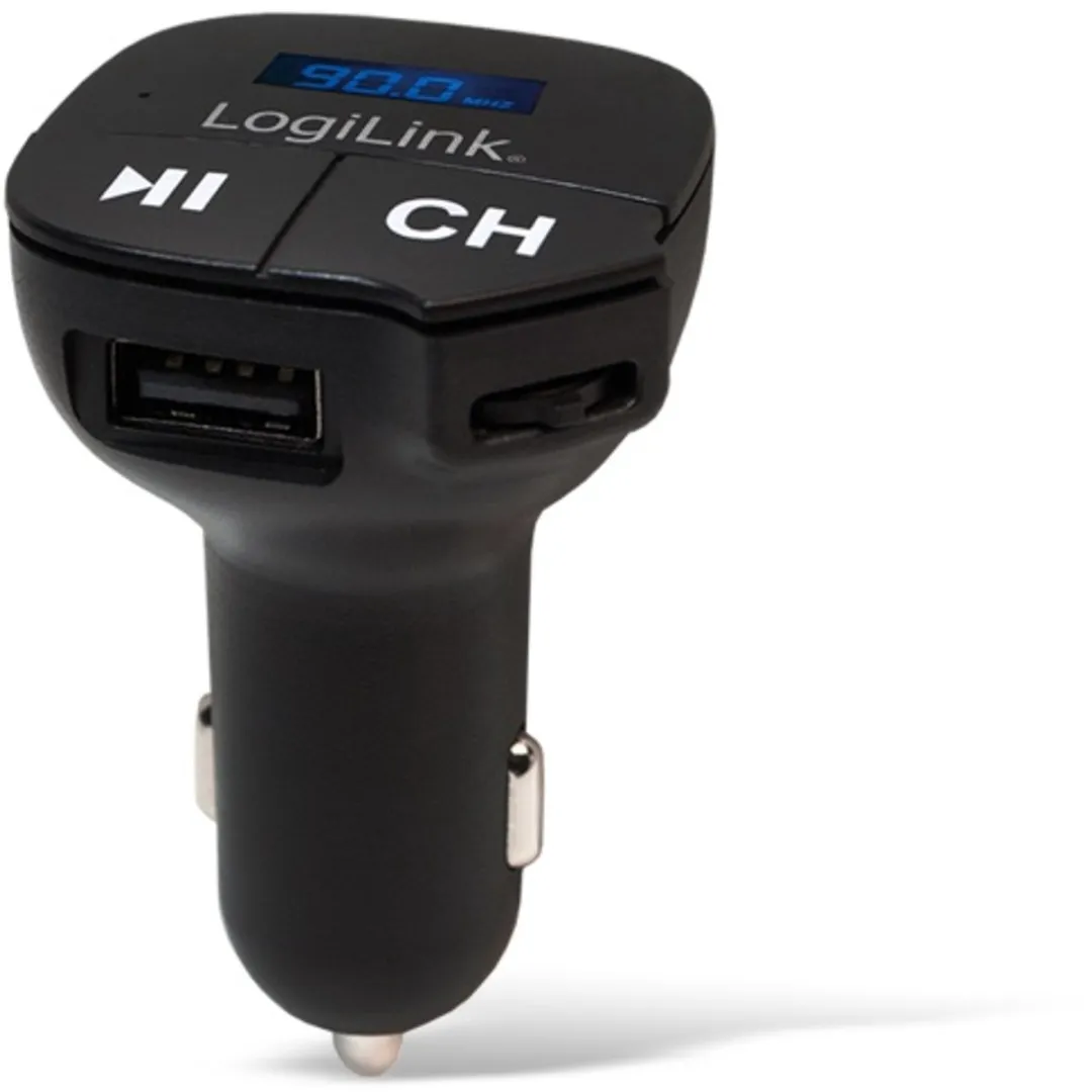 LogiLink FM0004 FM transmitter 87,5 - 108 MHz Zwart