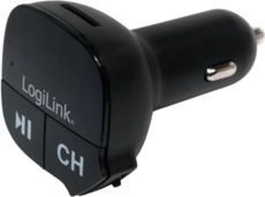 LogiLink FM0004 FM transmitter 87,5 - 108 MHz Zwart