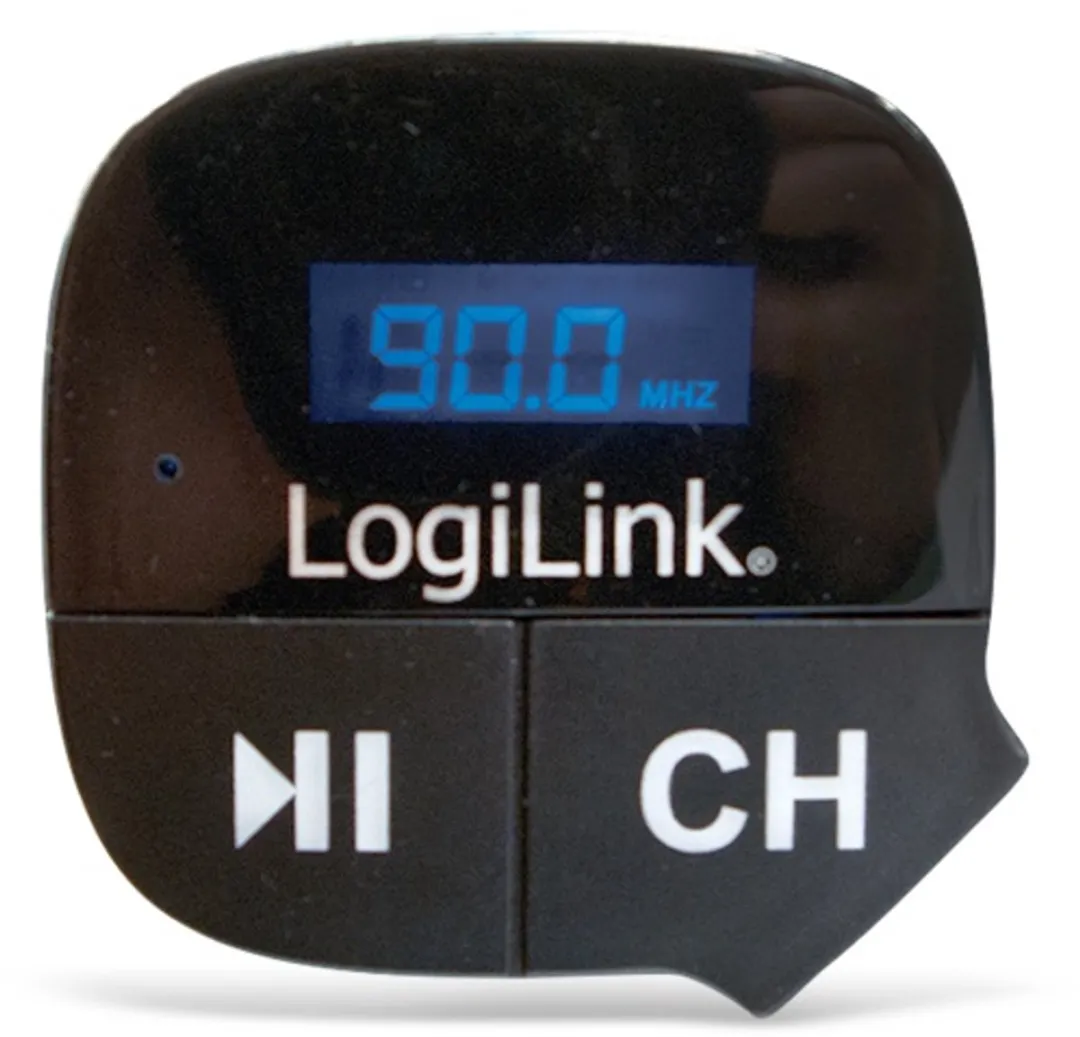 LogiLink FM0004 FM transmitter 87,5 - 108 MHz Zwart
