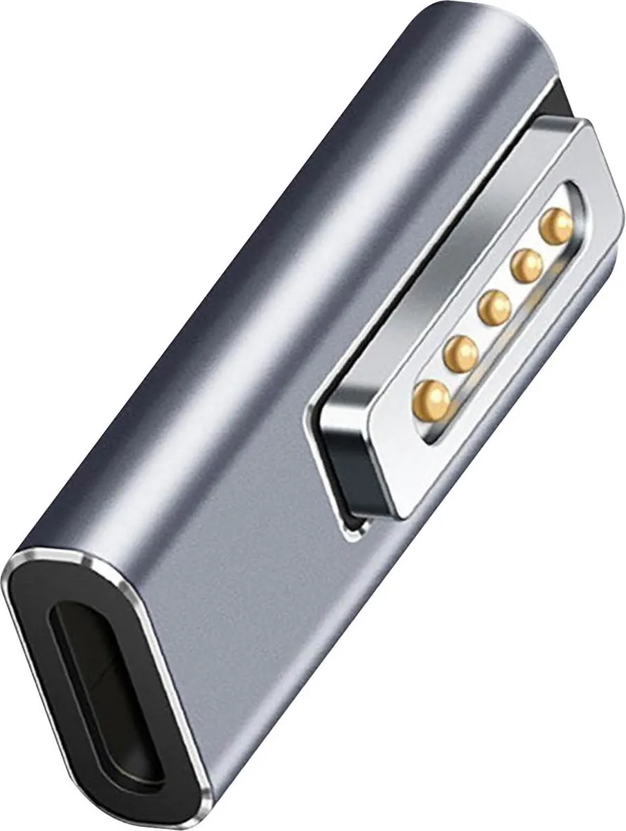 4Smarts USB-C naar MagSafe 2 Adapter 100W - Grijs
