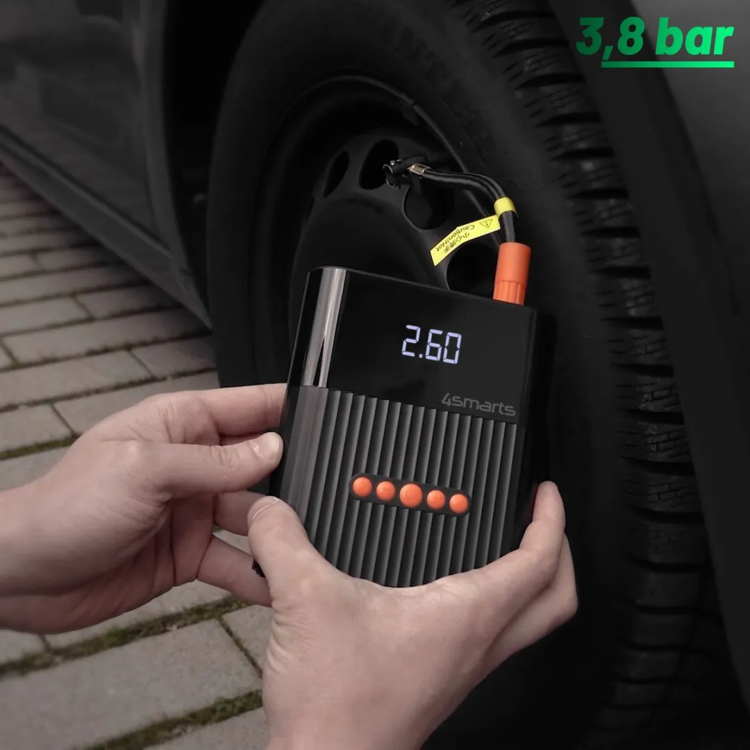 4Smarts PitStop Battery Booster 8800mAh - Zwart