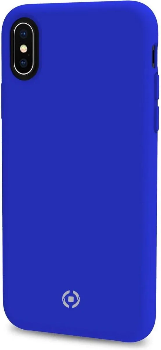 Celly Backcase iPhone X/XS Blauw
