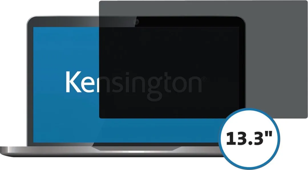 Kensington 626459 Laptop Privacyfilter 13.3" - Zwart