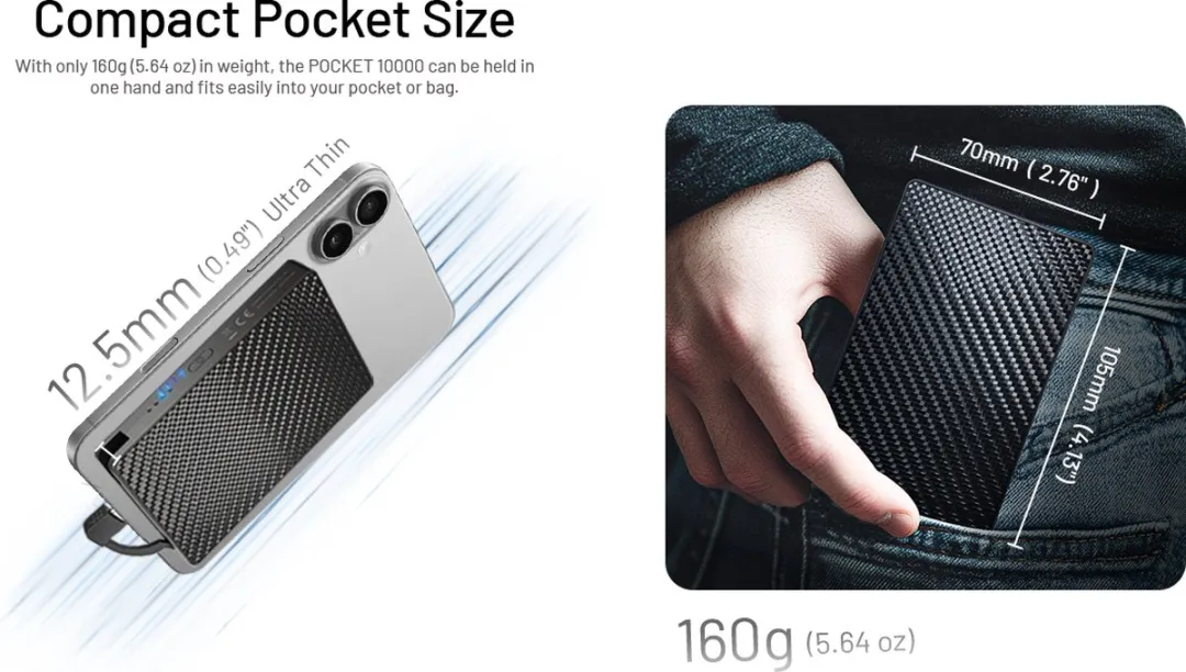 Nitecore | Pocket 10000| Powerbank | 10.000 | | -