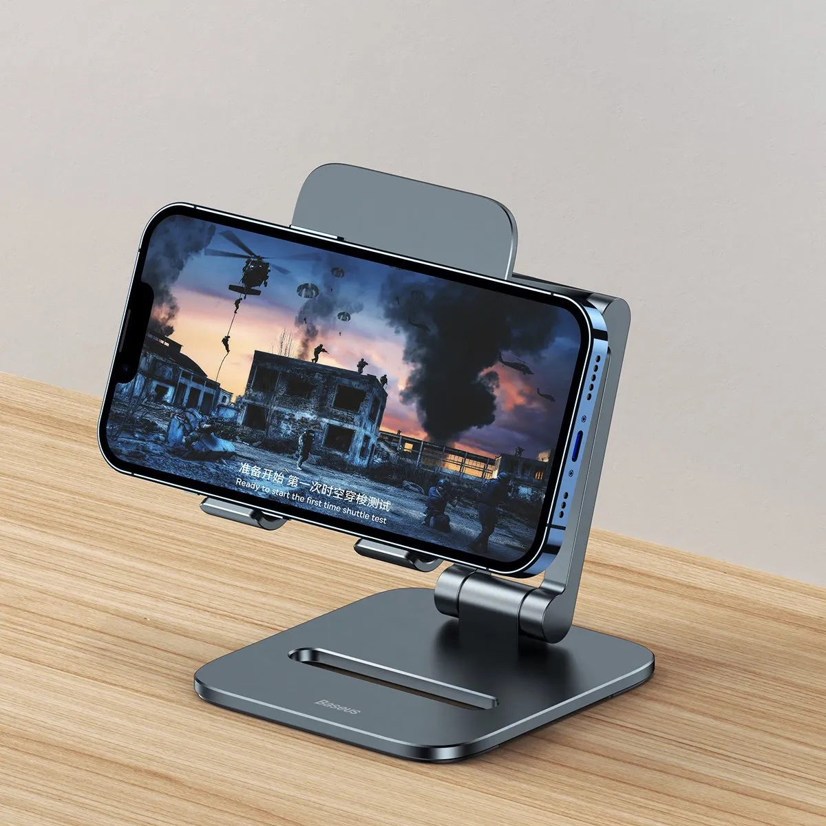 Baseus Universele Telefoonhouder - Grijs - MPN 6932172615185