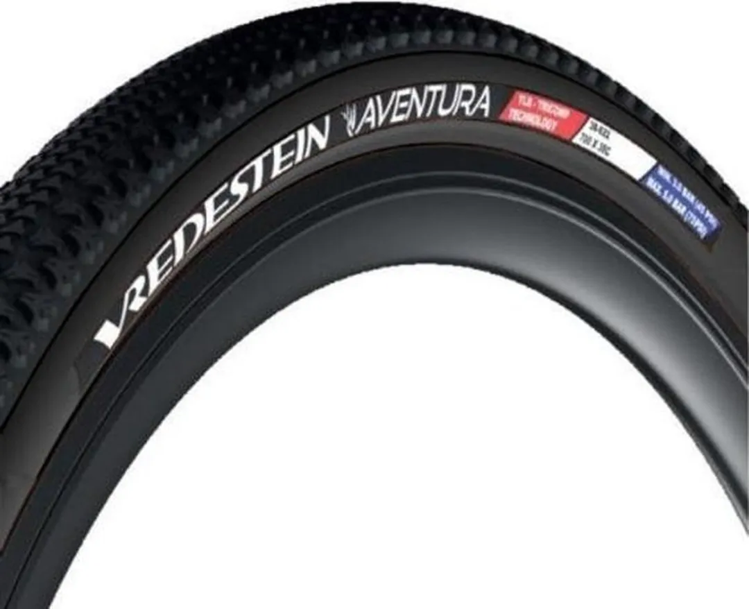 Vredestein Aventura TLR 700x38C Gravelband - Zwart
