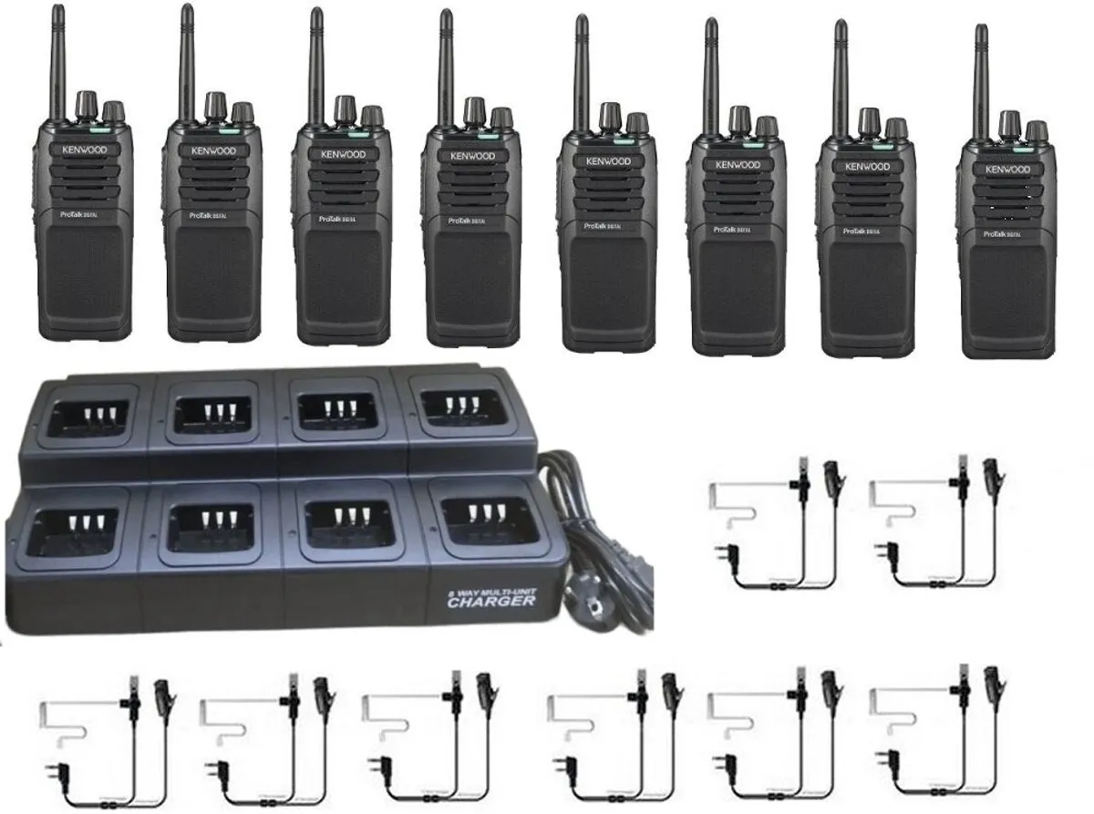 Kenwood TK-3701D dPMR Set 8 Stuks