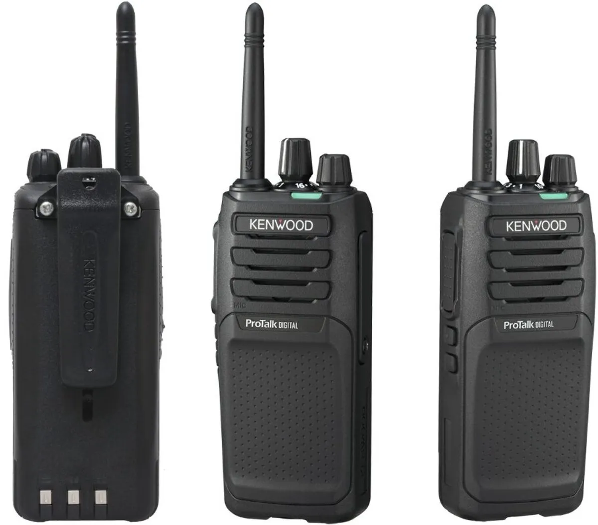Kenwood TK-3701D dPMR Set 8 Stuks - 48 Kanalen - Zwart
