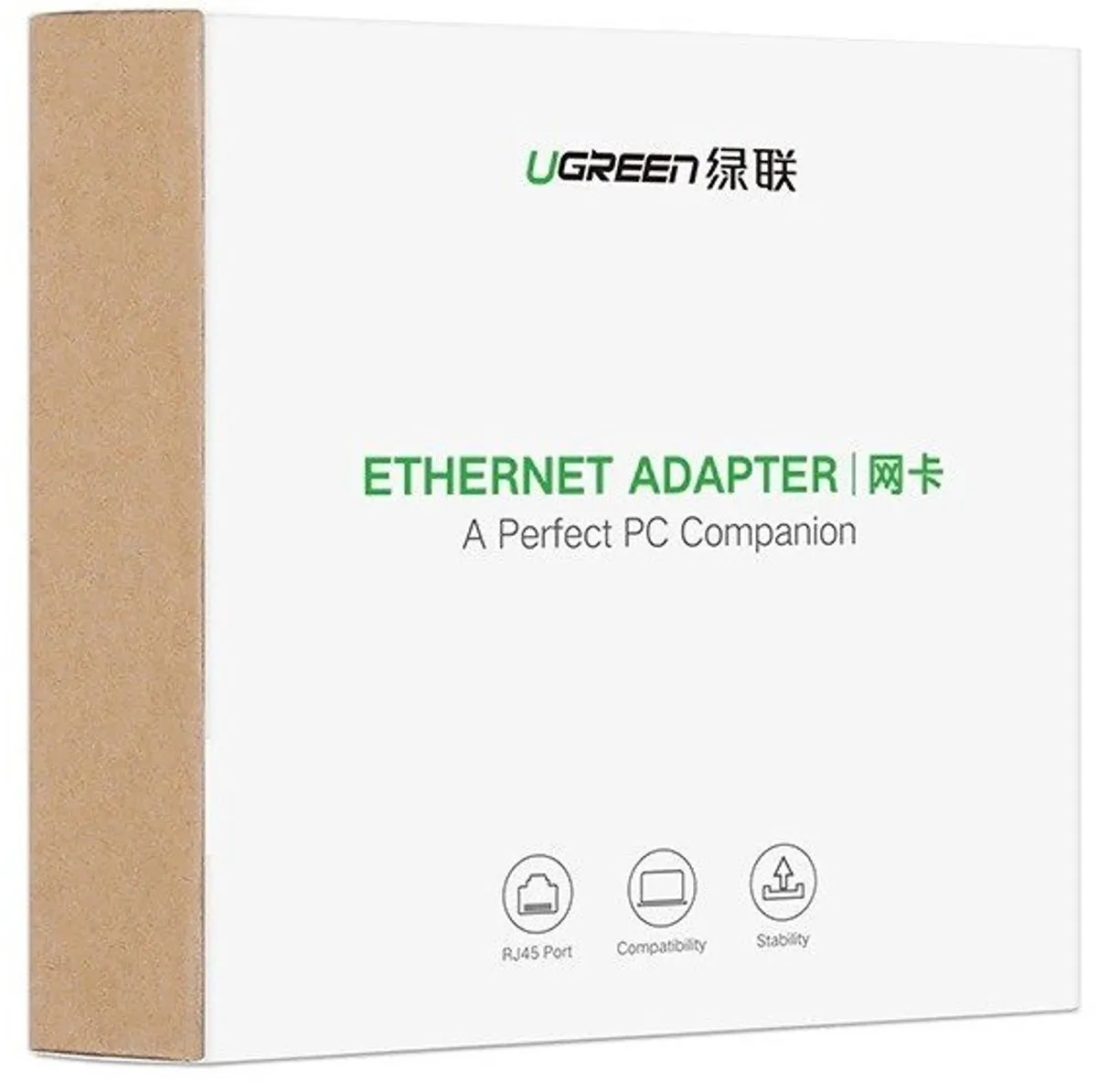 UGREEN Gigabit Ethernet USB 3.0 Adapter - Transparant