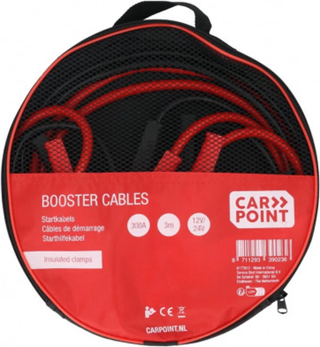 Carpoint Startkabel 300A - 14mm - Zwart/Rood - afbeelding 6 van 6