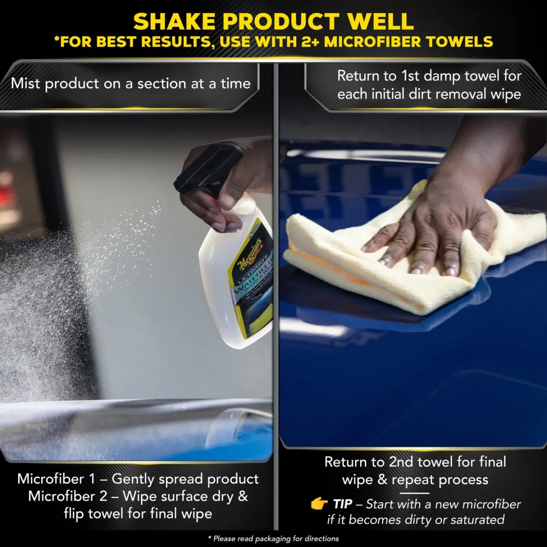 Meguiar's Waterless Wash & Wax Anywhere 768ml - afbeelding 6 van 6
