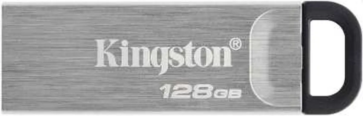 Kingston DataTraveler Kyson 128GB USB Stick - Grijs