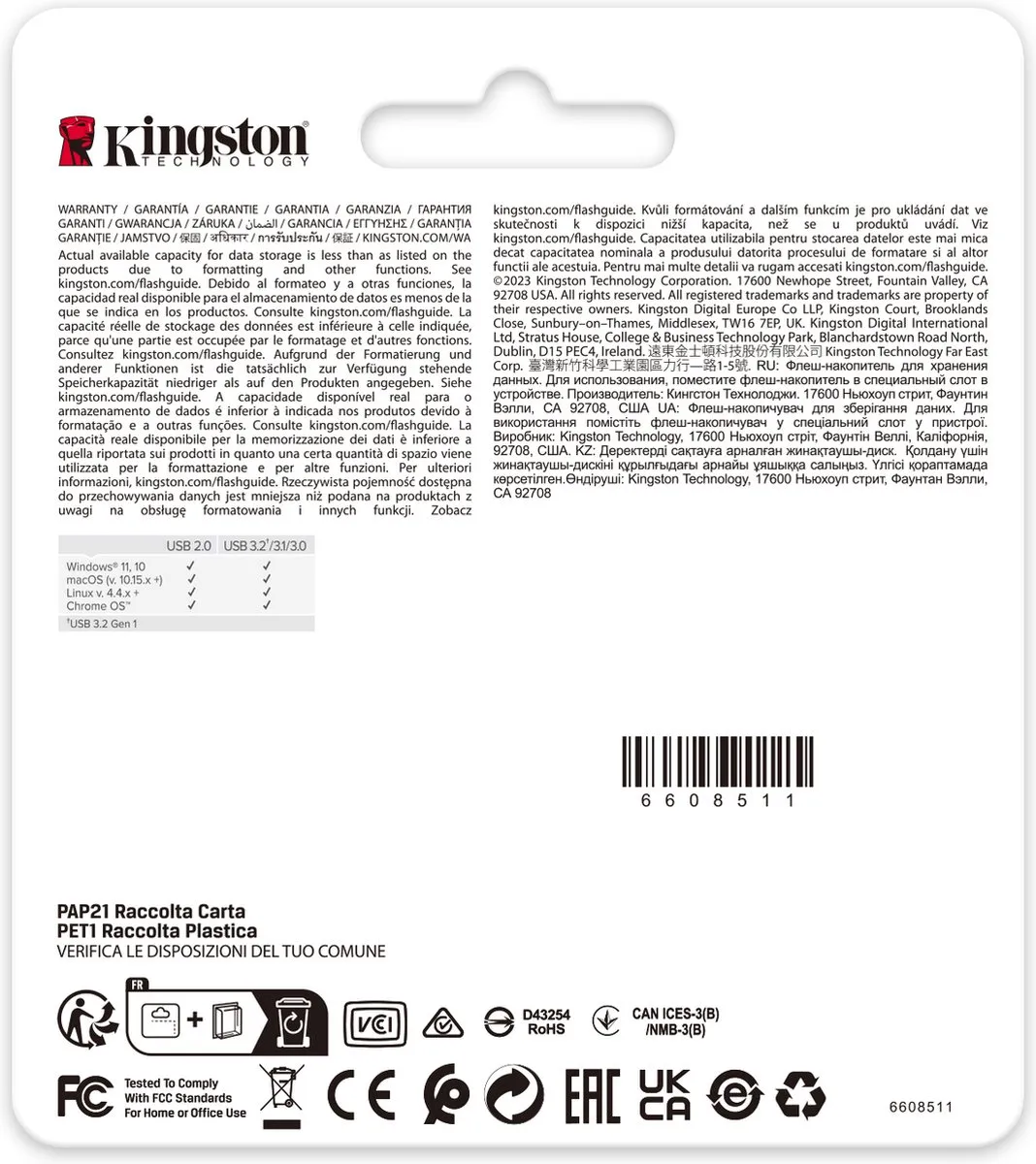 Kingston DataTraveler SE9 G3 USB-stick 64GB - Goud