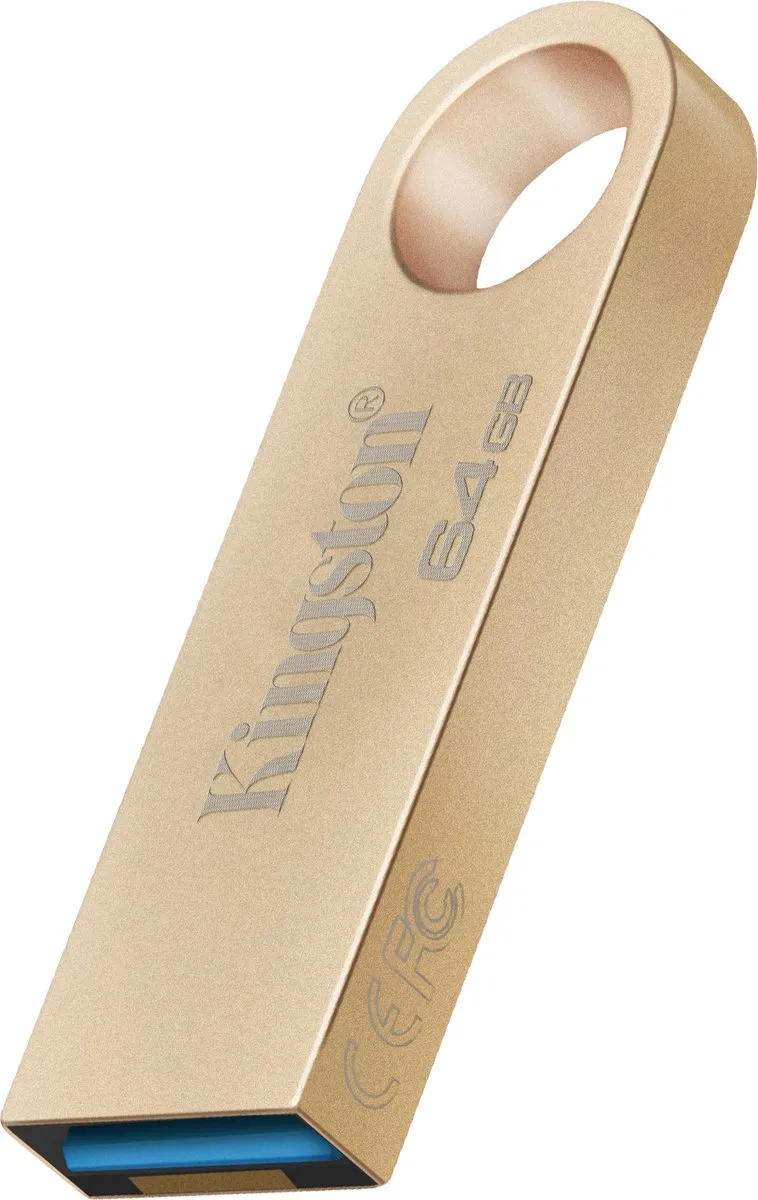 Kingston DataTraveler SE9 G3 USB-stick 64GB - Goud - afbeelding 6 van 6