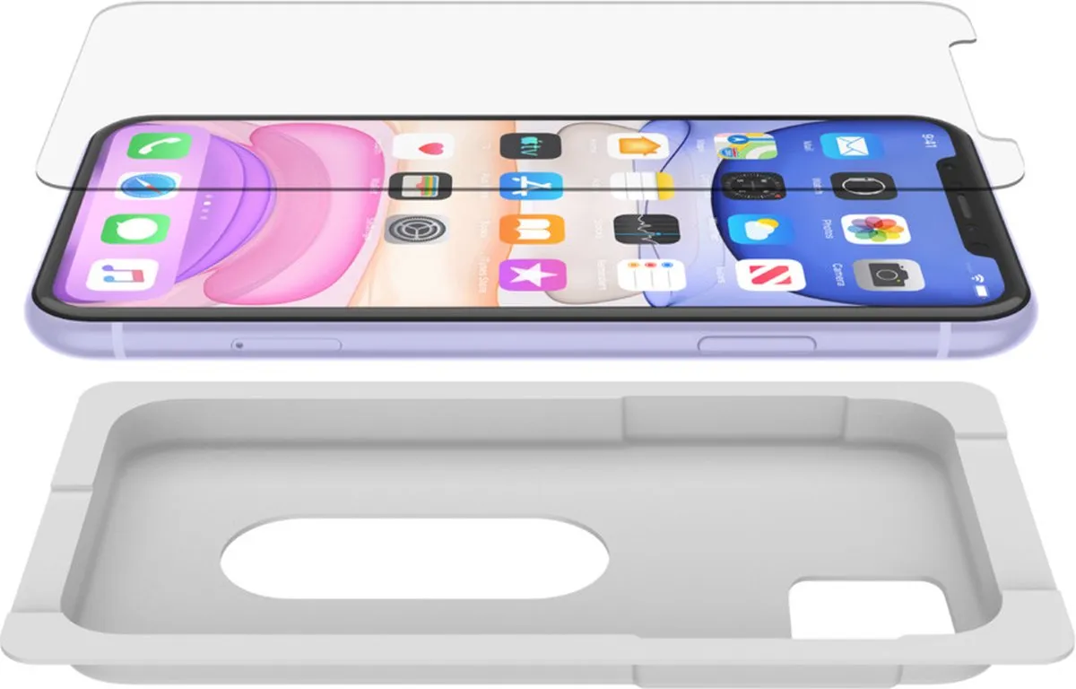 Belkin ScreenForce InvisiGlass Antimicrobiële Screenprotector iPhone 11
