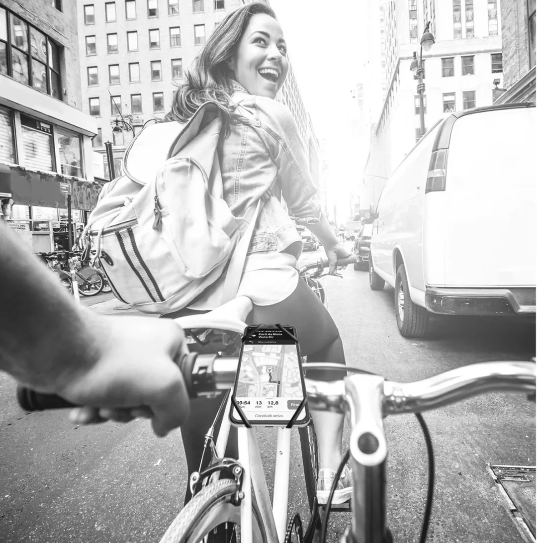 Celly SwipeBike Telefoonhouder Fiets - Grijs