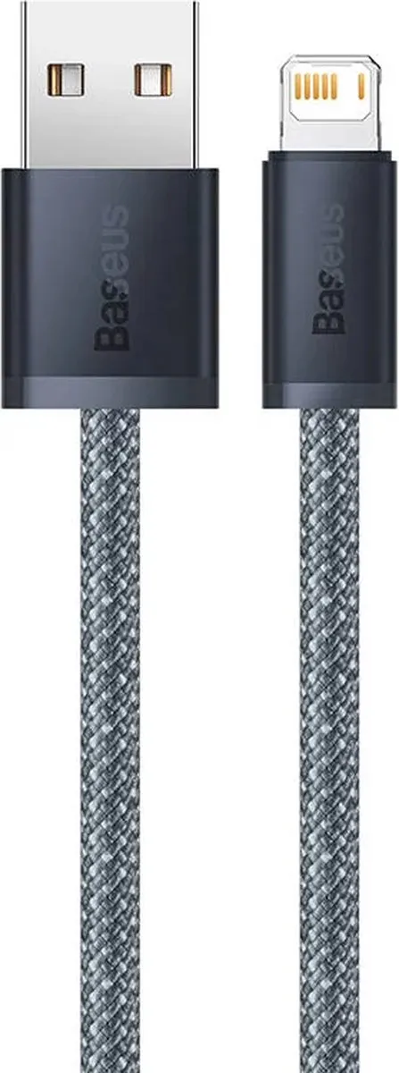Baseus 0267 USB-naar-Lightning Kabel - Grijs