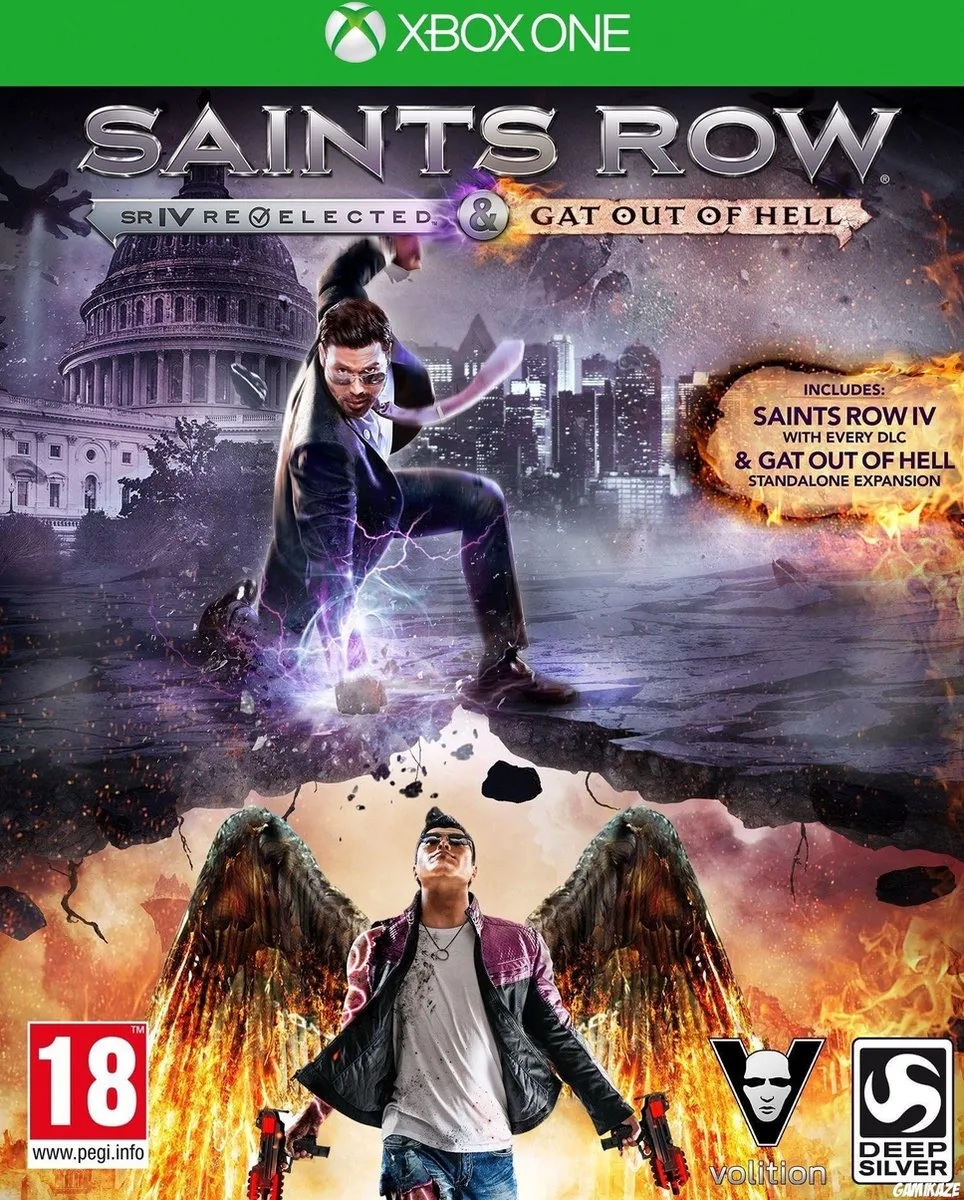 Plaion Saints Row 4 Re-Elected & Gat Out Of Hell