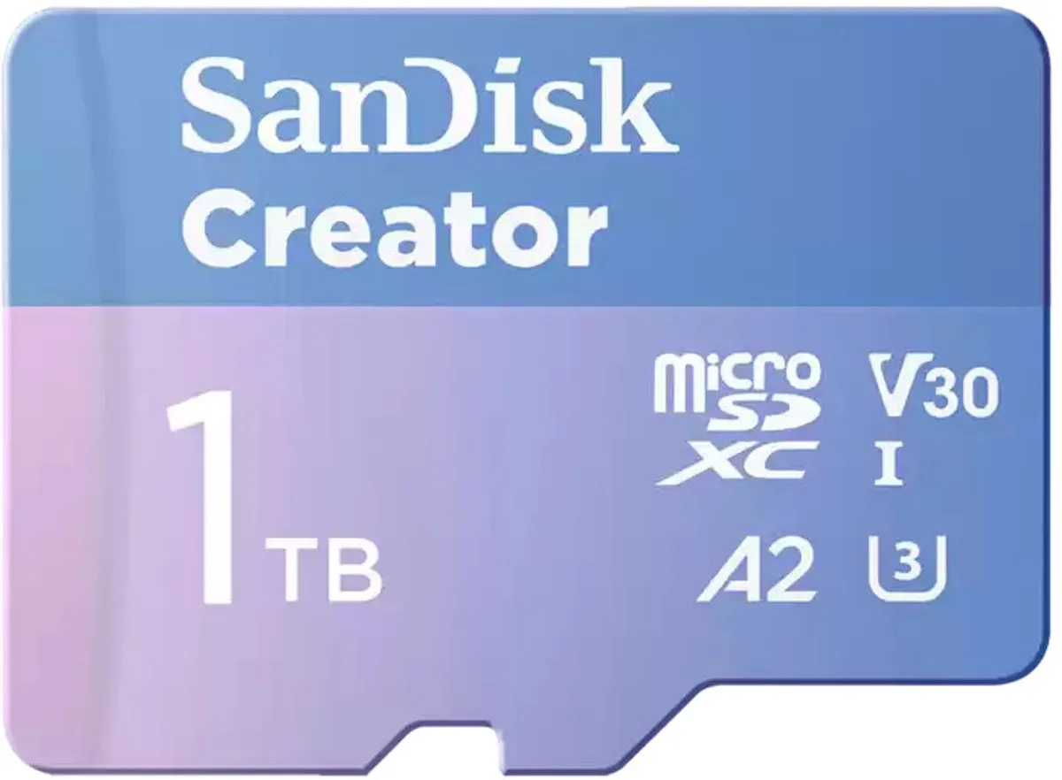 SanDisk Creator microSDXC SDSQXAV-1T00-GN6MS 1TB