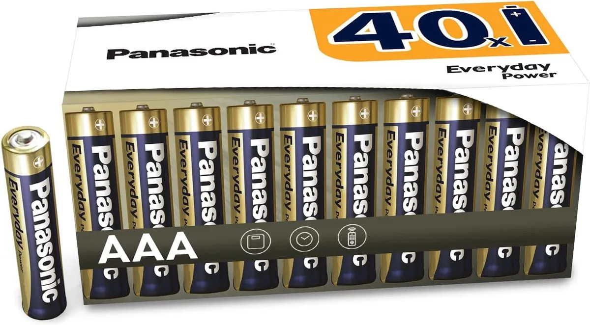 Panasonic AAA Batterijen 1100mAh