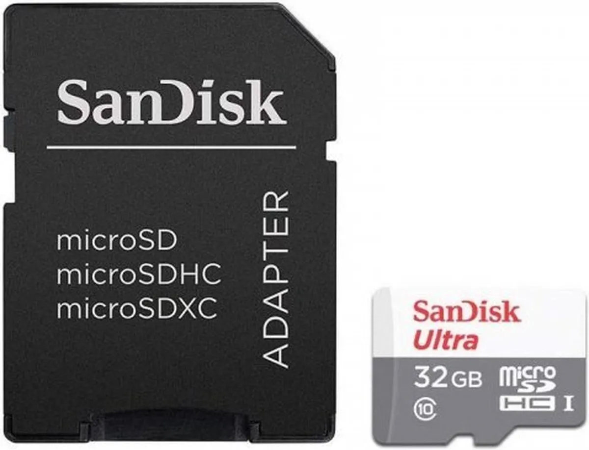 SanDisk Ultra 32GB microSDHC SDSQUNR-032G-GN6TA