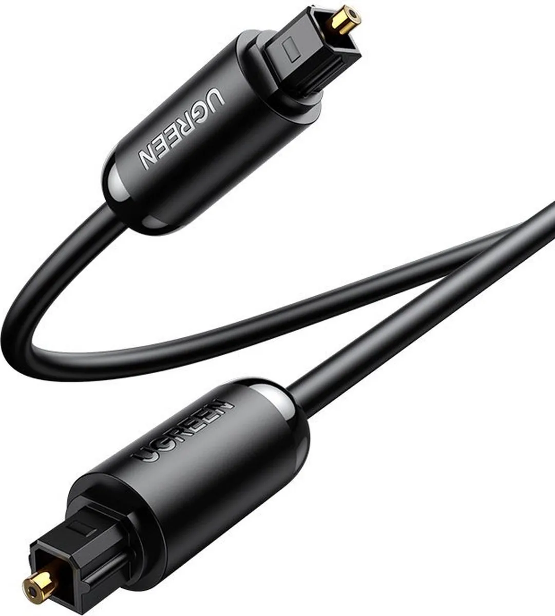 UGREEN Toslink SPDIF Optische Audiokabel 1,5m - Grijs