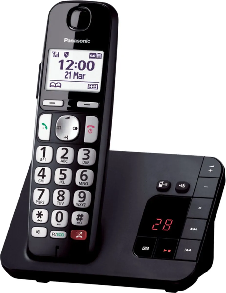 Panasonic KX-TGE260NLB DECT Telefoon met Antwoordapparaat