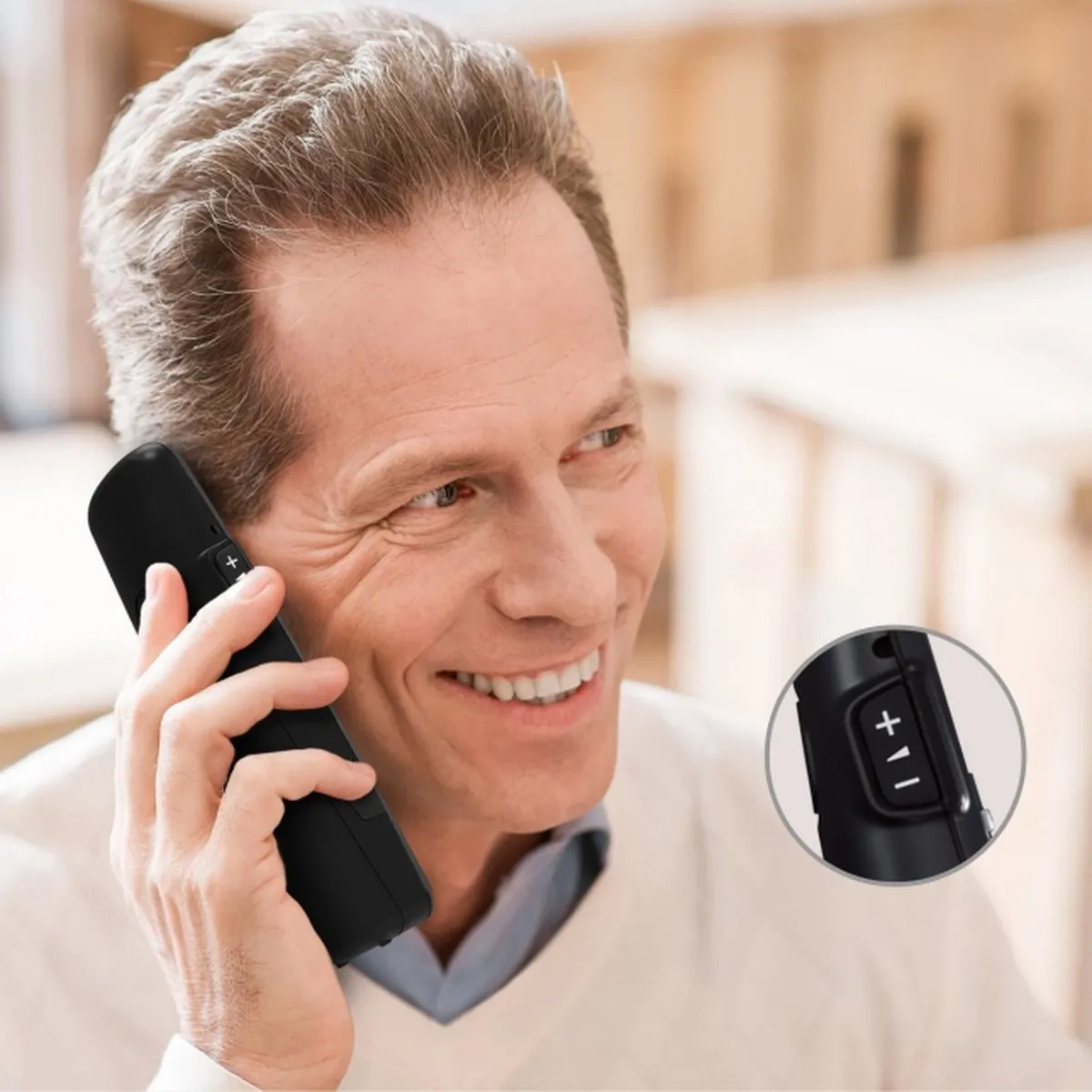 Panasonic KX-TGE260NLB DECT Telefoon met Antwoordapparaat - 1 Handset - Zwart