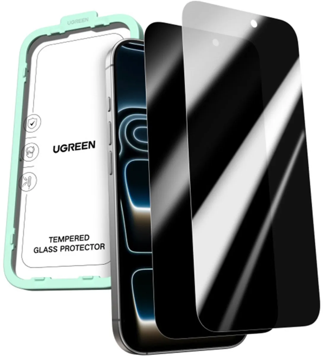 Ugreen Gehard Glas Privatiseren Voor Iphone 17 Pro Max Schermbescherming 2