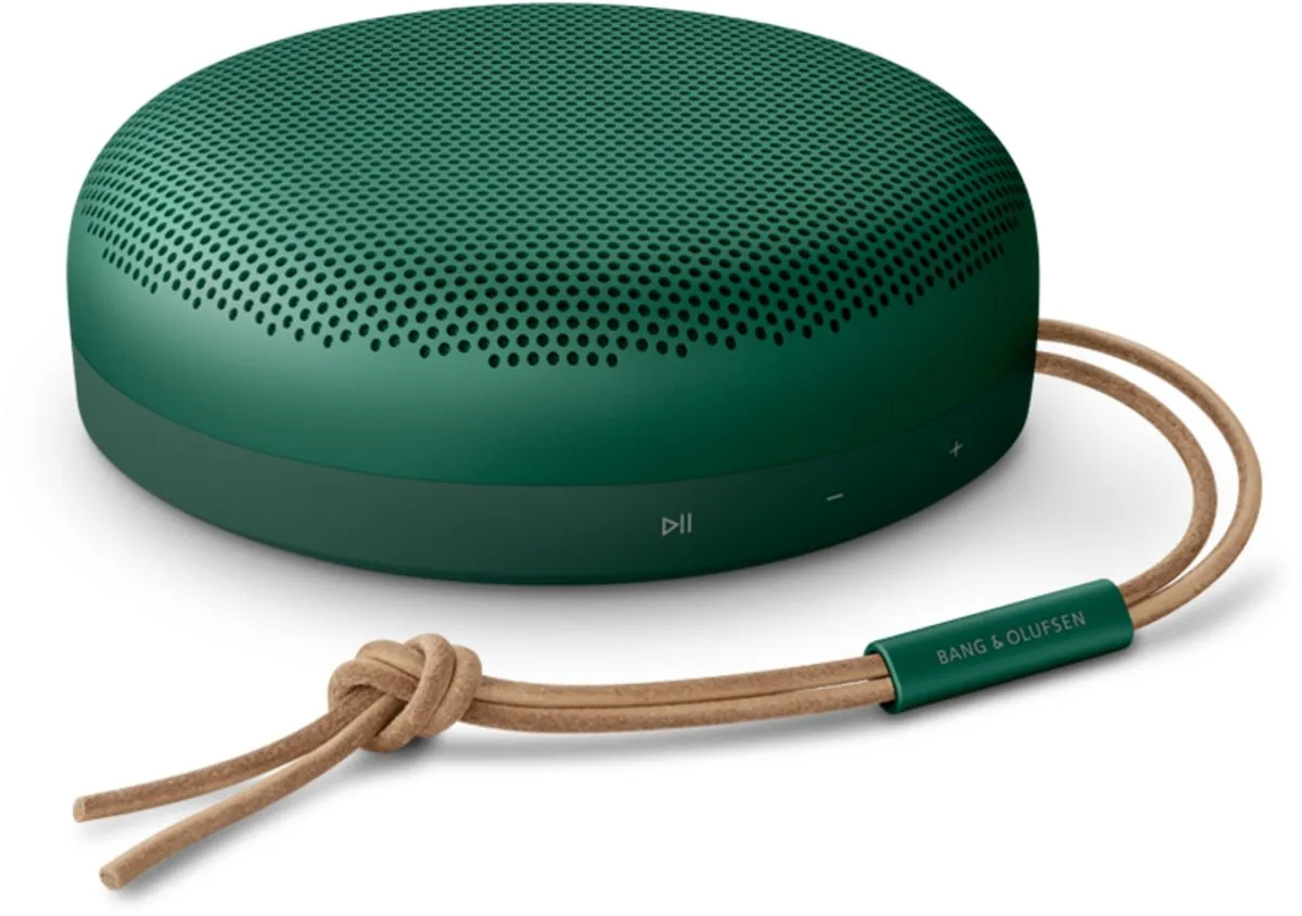 Bang & Olufsen Beosound A1 (2nd Gen) - Groen | Bluetooth speaker buiten | Draagbare speaker | Bluetooth speaker waterproof | Speaker draadloos