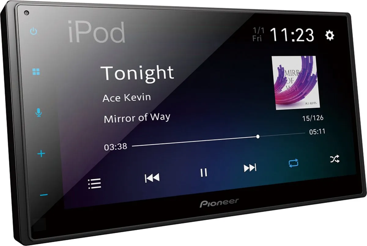 Pioneer SPH-DA360DAB Multimedia Autoradio - 6.8" Touchscreen - DAB/DAB+