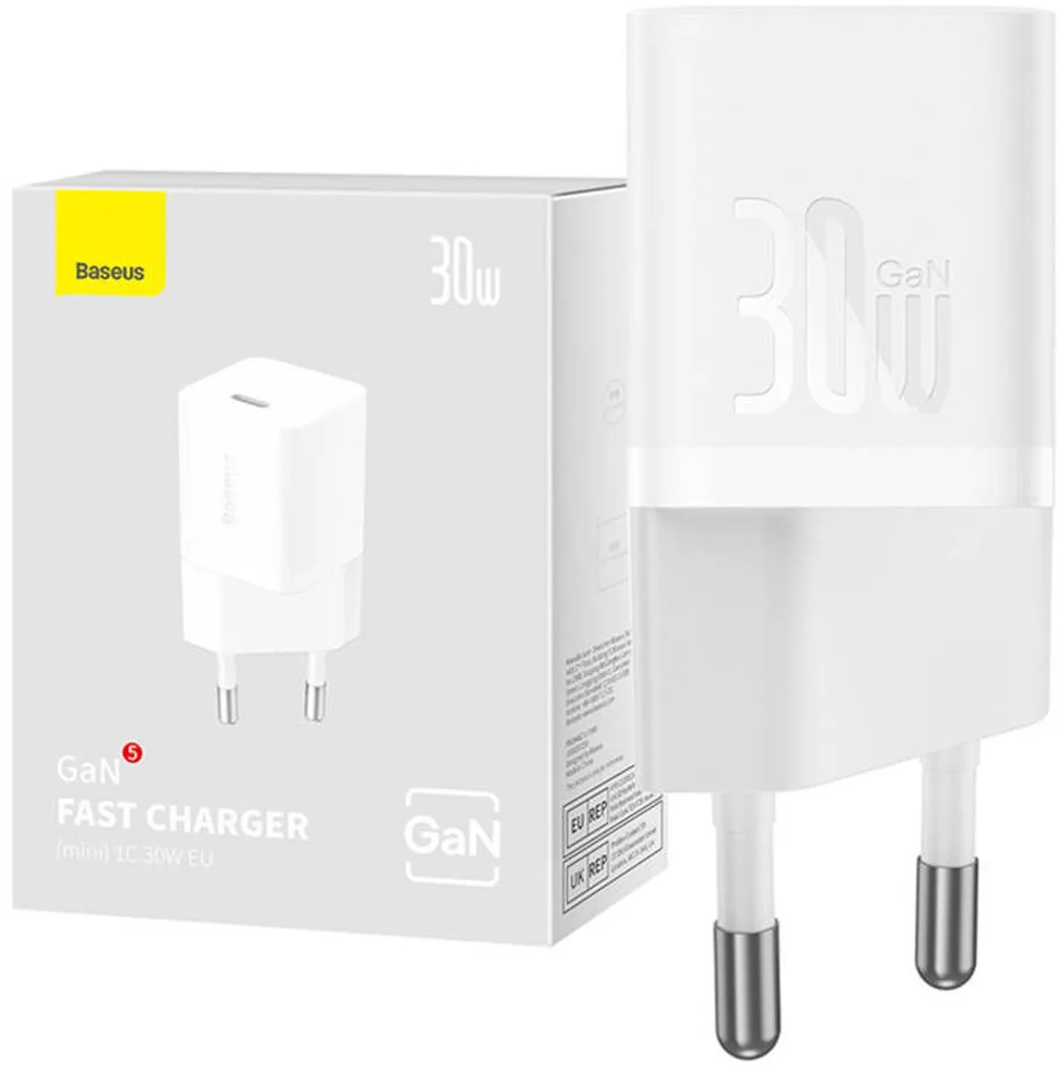 Baseus Mini Wandlader Gan5 30W