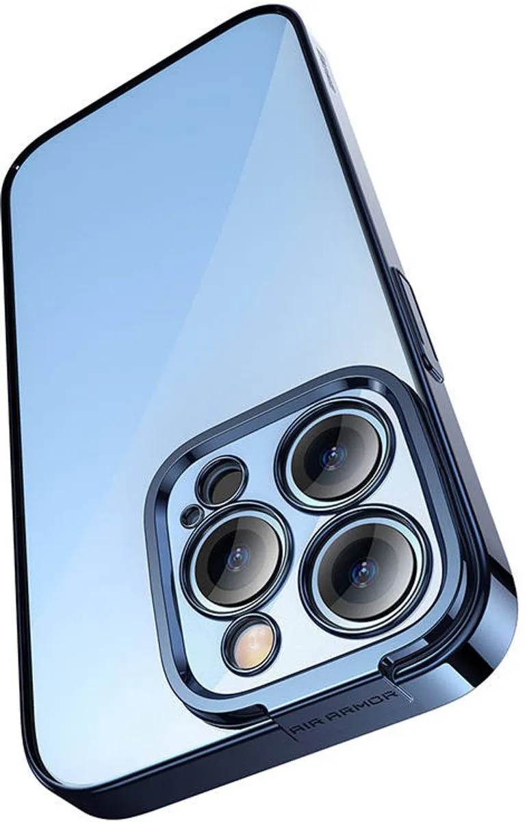 Baseus Beschermhoesje Set met Glas voor iPhone 14 Pro Max - Glitter - afbeelding 4 van 6