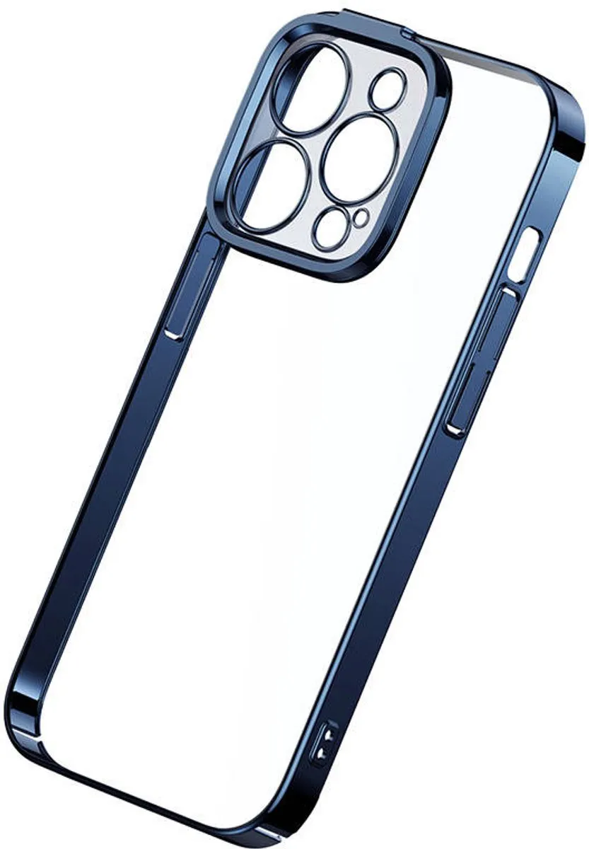 Baseus Beschermhoesje Set met Glas voor iPhone 14 Pro Max - Glitter - afbeelding 3 van 6