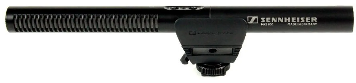 Sennheiser MKE 600 Shotgun Microfoon - Zwart - afbeelding 6 van 6