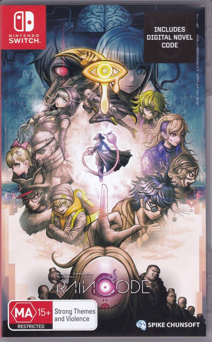 Master Detective Archives Rain Code Early Purchase Edition AU Switch