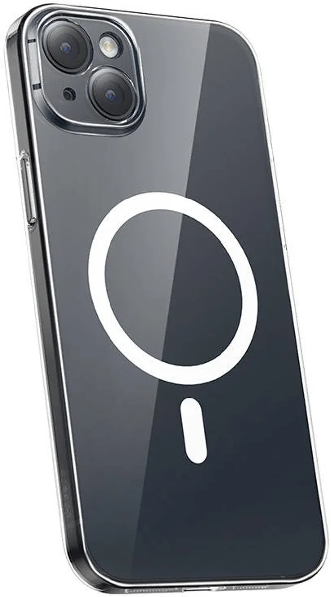 Baseus iPhone 13 Beschermhoes Magnetisch Transparant - Glas + Reinigingsset - afbeelding 6 van 6