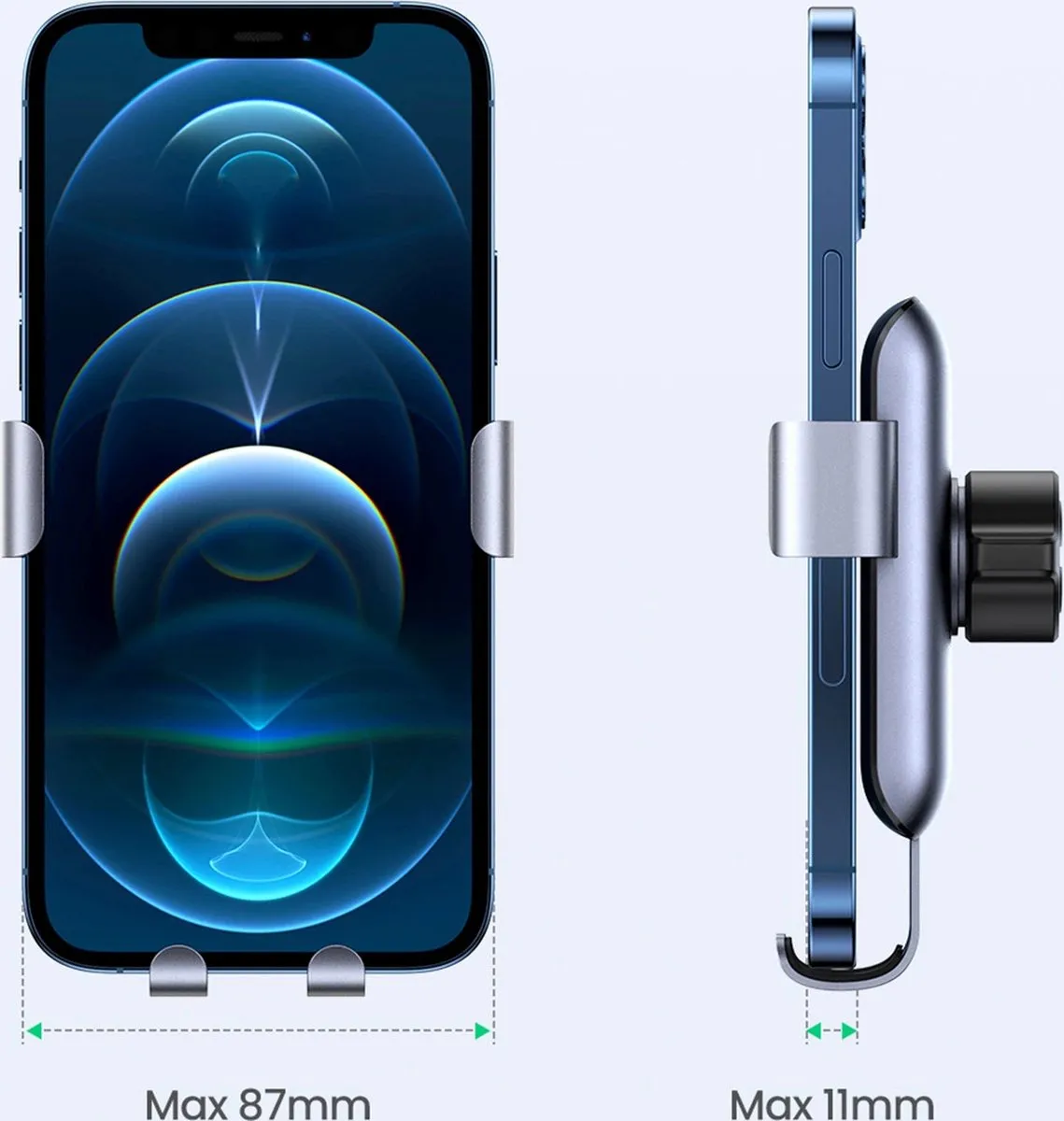 Ugreen LP274 Autotelefoonhouder - Grijs