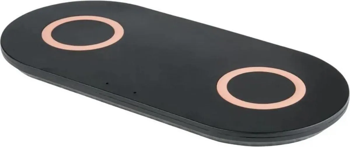 Anker Draadloze Qi Oplader 2x10W - Zwart/Koper