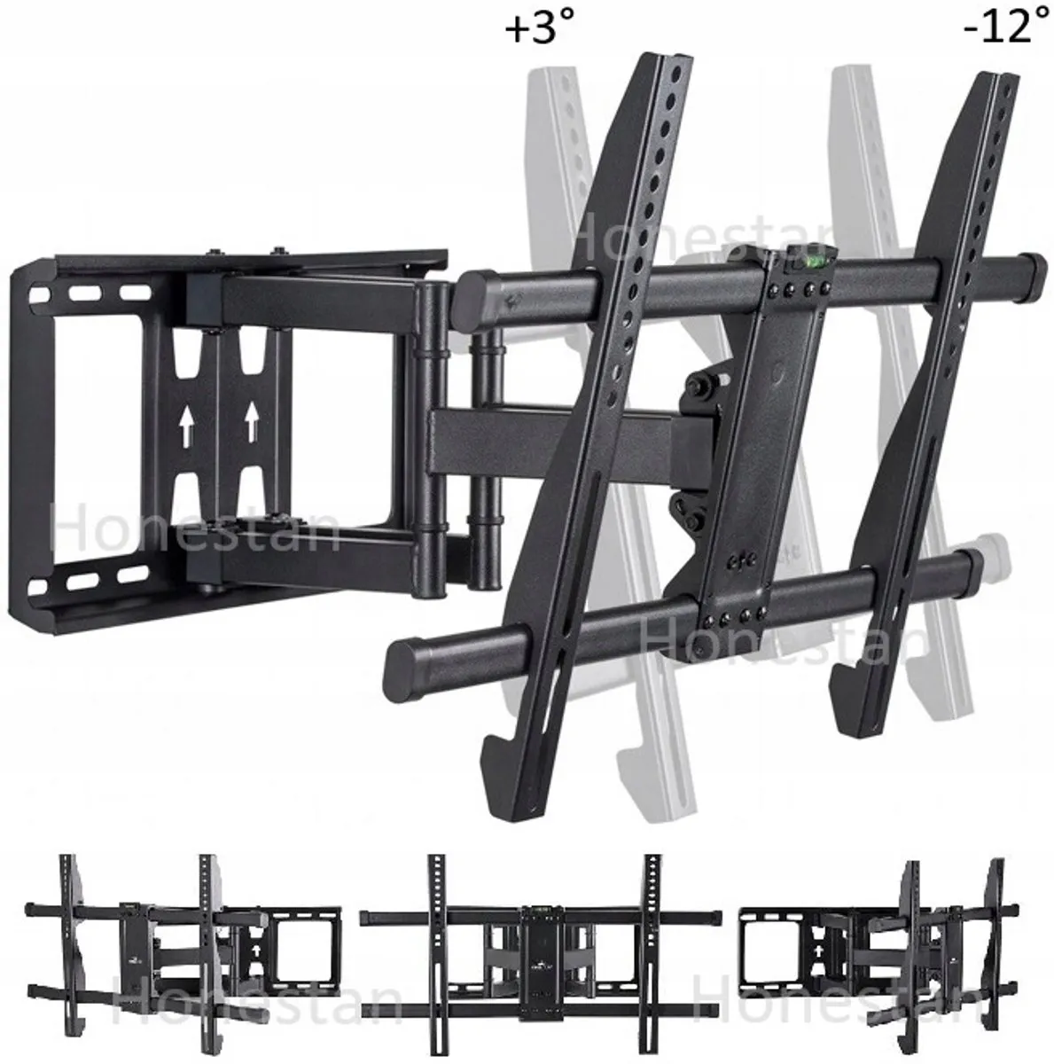 Medion Draaibare TV-muurbeugel 75 inch - Zwart