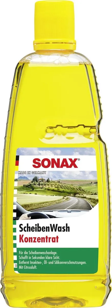 Sonax Ruitenwisservloeistof Auto Concentraat 1L - afbeelding 3 van 3