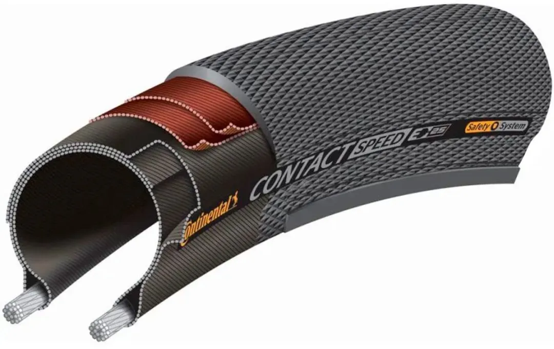 Continental Buitenband Contact Speed 28x1.60 (42-622) - Zwart